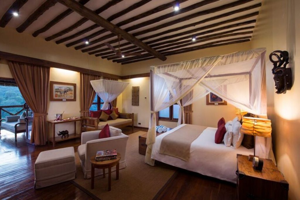 Chambre Neptune Ngorongoro Luxury Lodge