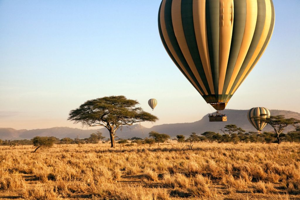 Montgolfière Serengeti