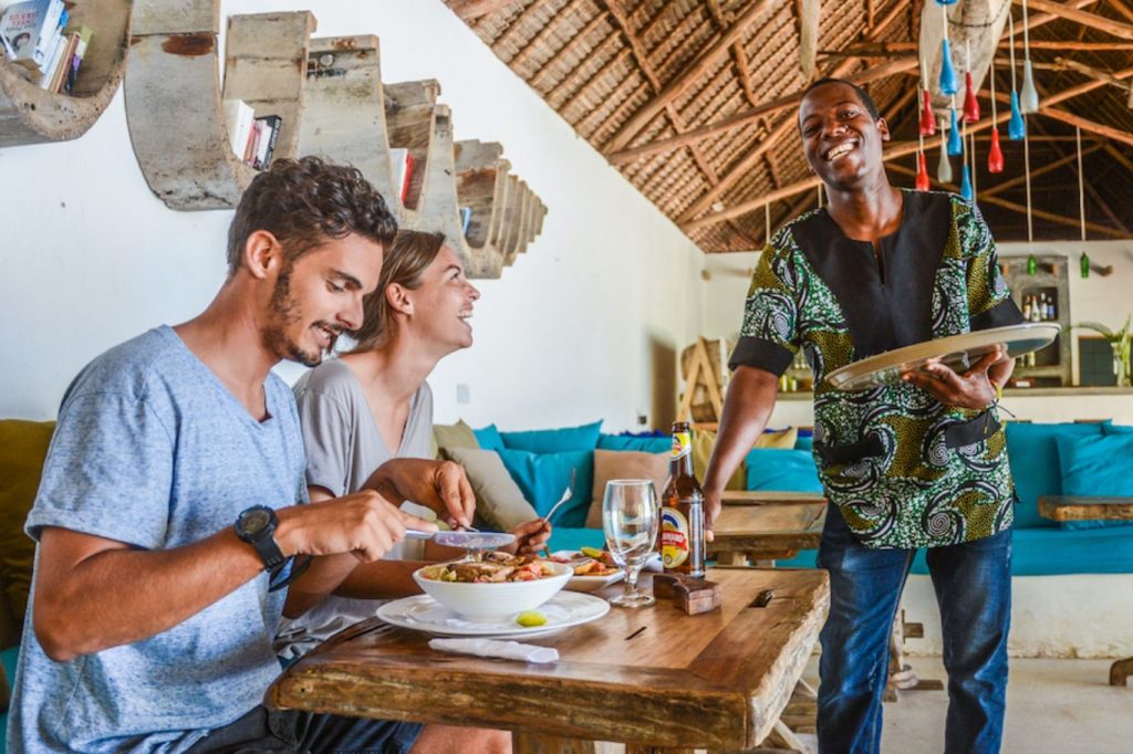 Restaurant Nur Beach Hotel Zanzibar