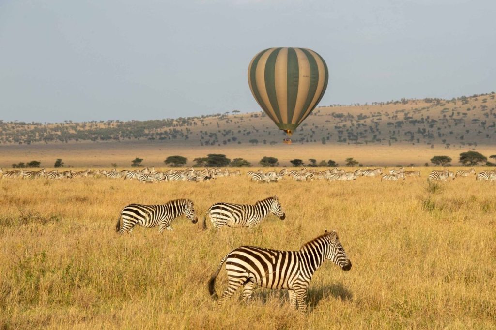 Safari montgolfière Lake Masek Tented Lodge