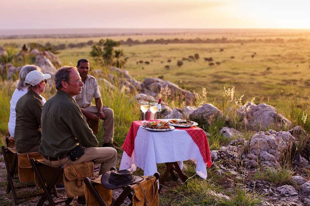 Tarangire Treetops Tanzanie repas