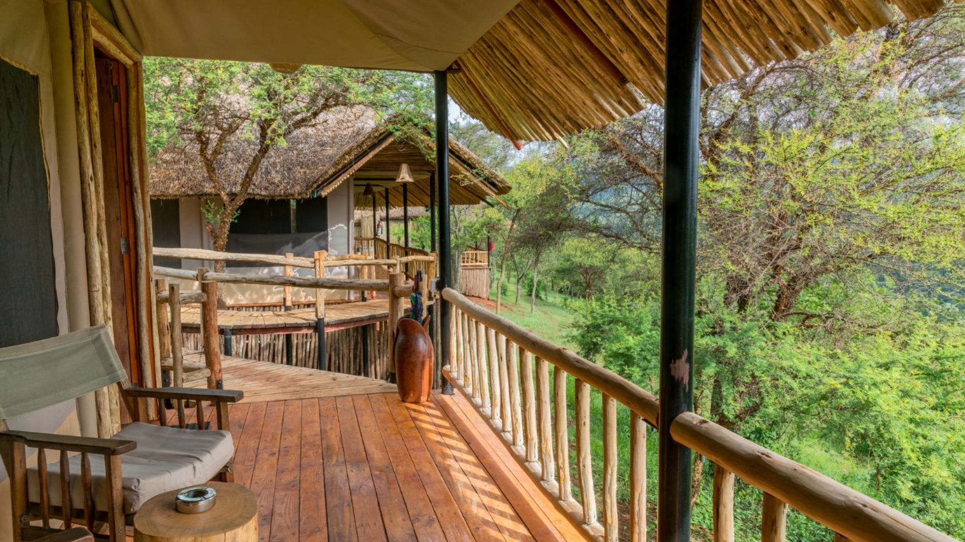 Hotel Tanzanie Ngorongo Forest Lodge