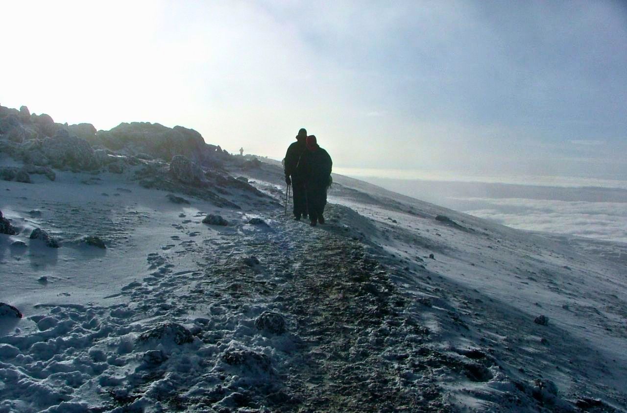 Kilimandjaro neige