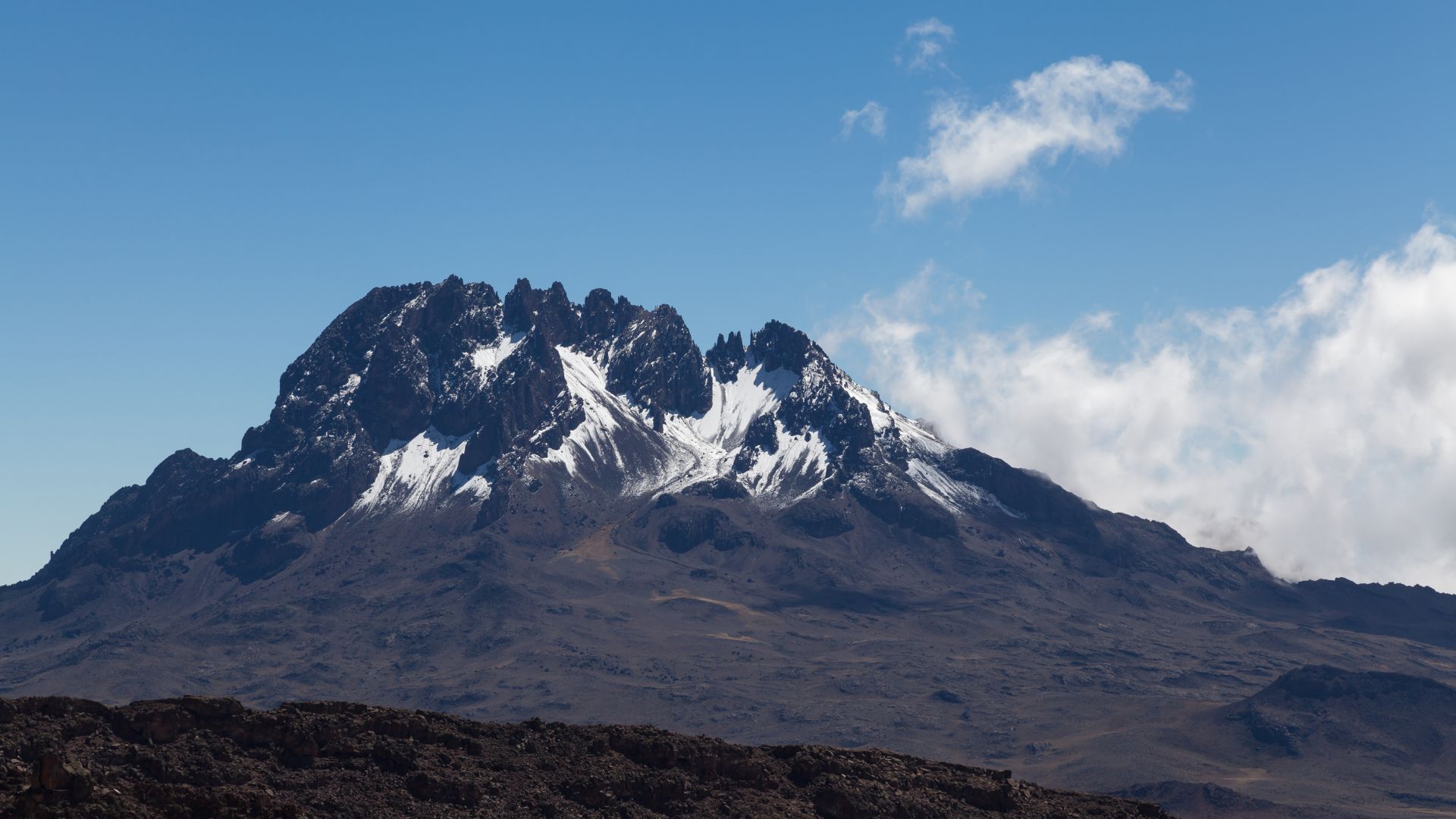 Mawenzie en Tanzanie