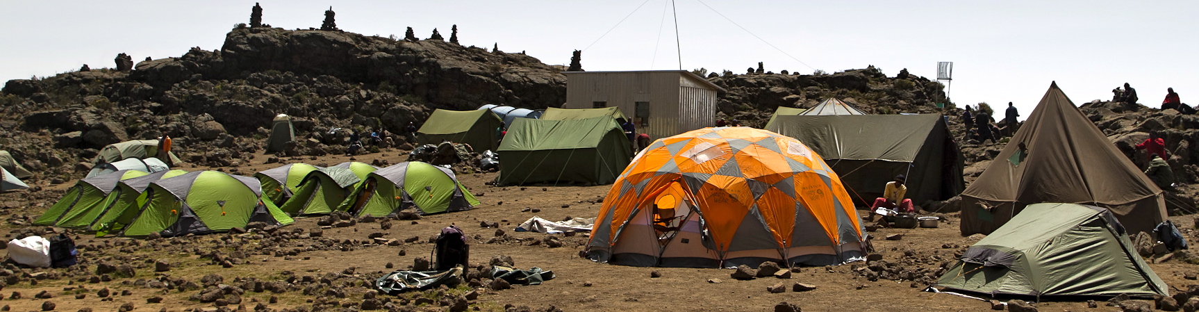Nuit en campement à Shira