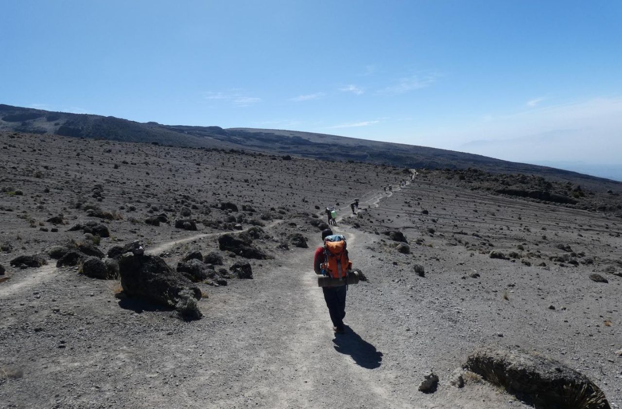 barranco randonnée trekking Kilimandjaro