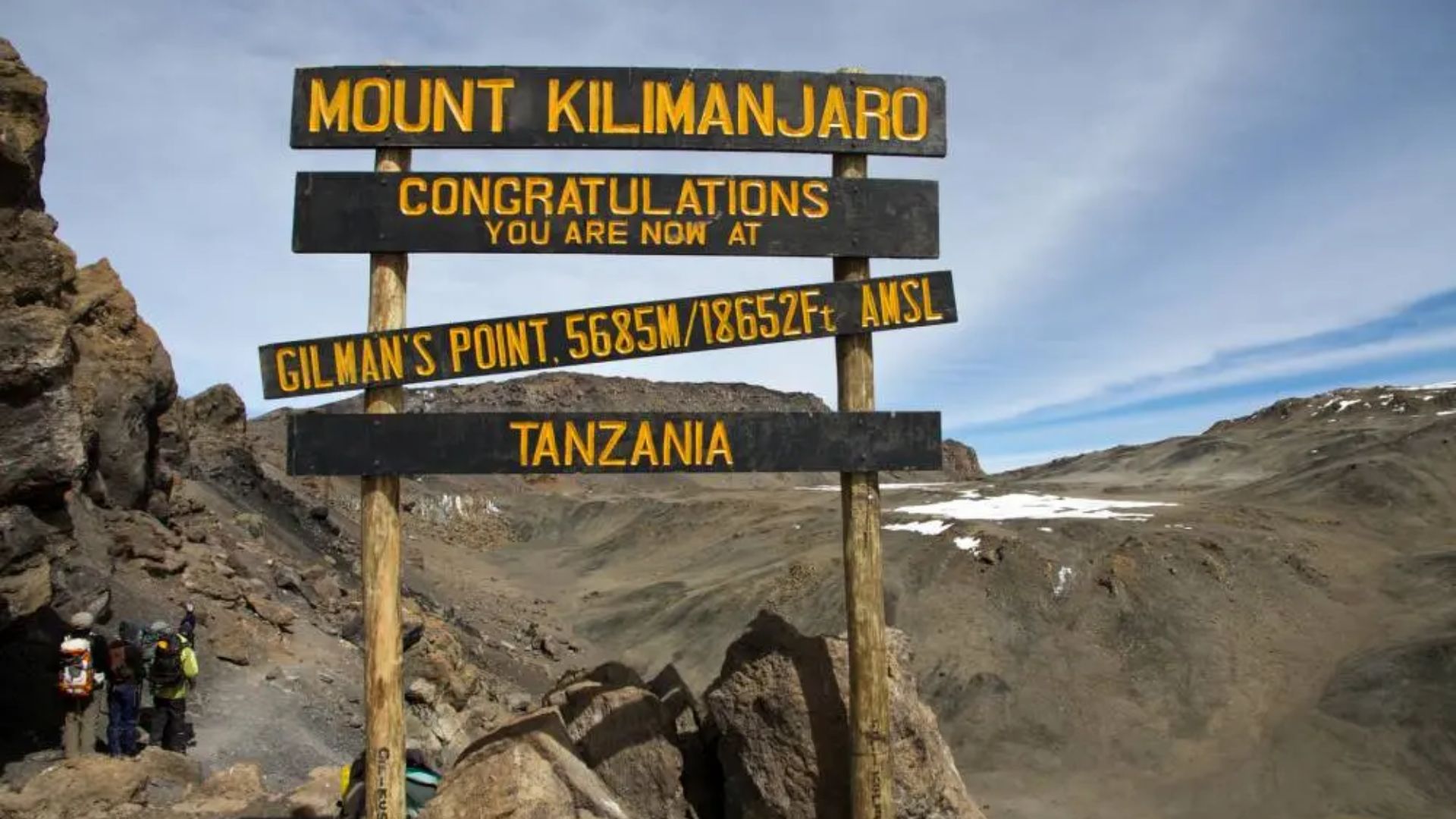 Gilman's point Kilimandjaro
